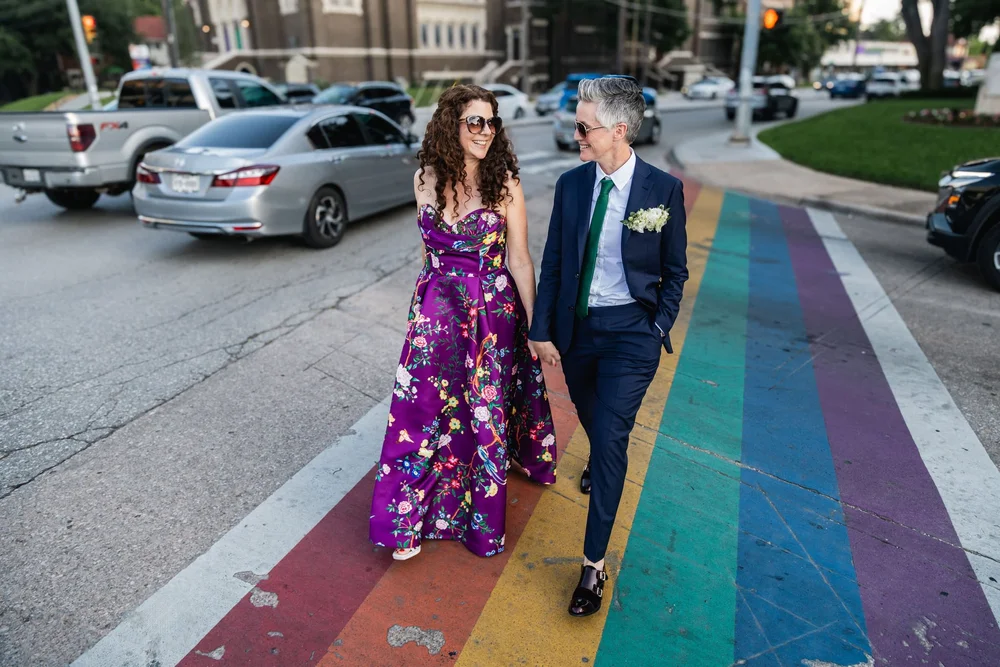 Dallas TX Gayborhood Queer Wedding